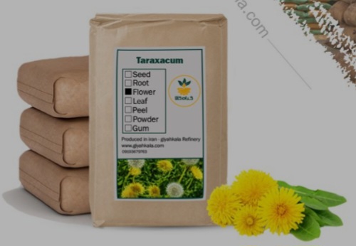 تصویر 1 از گل قاصدک خشک یا پودری بسته بندی شده + فروش صادراتی